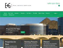 Tablet Screenshot of eandgrealestate.com